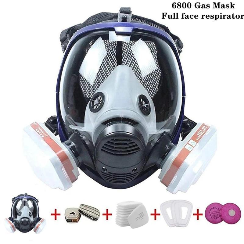 Chemical Gas Mask 6800 Dust Re - Dust Mask Construction 评论和价格