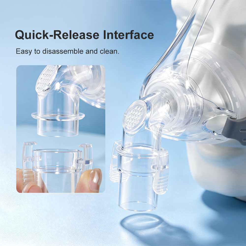 Universal CPAP Nasal Mask with - Silicone Mask Bracket 评论和价格