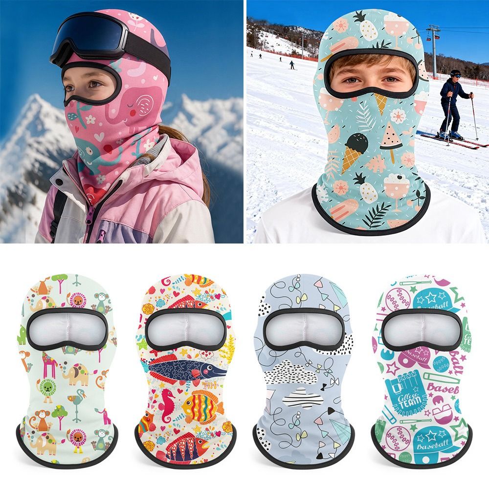1/2/3PCS Children Balaclava Wi - Kids Face Mask 评论和价格