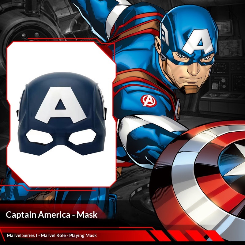 ZD Marvel Captain America Mask - Kids Face Mask 评论和价格