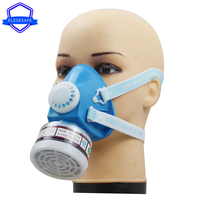 Natural Rubber Half Face Gas M - Dust Mask Construction 评论和价格